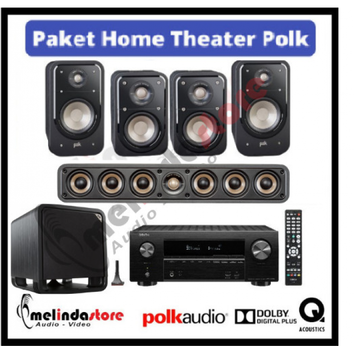 Paket Home Theater Speaker Polk Audio S15